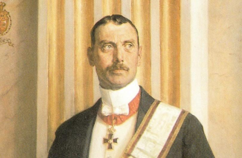 El Rey Christian X de Dinamarca