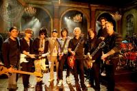 Metallica e invitados durante la ceremonia del R'n'r Hall Of Fame