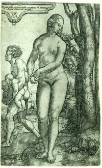 Rea Silvia, por Heinrich Aldegrever (1502-1555)