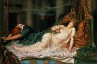 La Muerte de Cleopatra, por Reginald Arthur (1892)