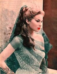 Silvana Mangano como Circe en Ulisses (1954)